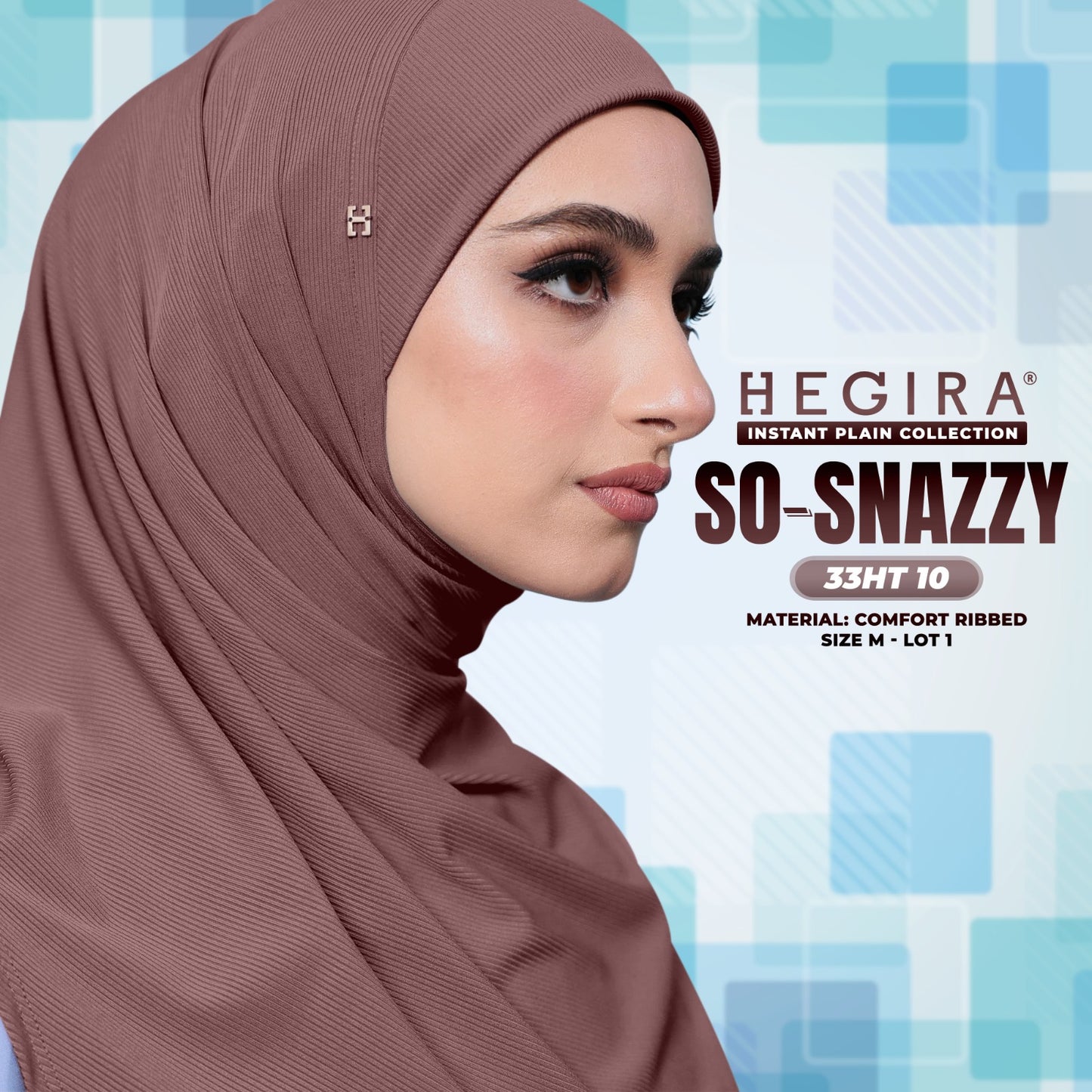 Hegira Hijab Inspired SO-SNAZZY Instant Collection (33HT)