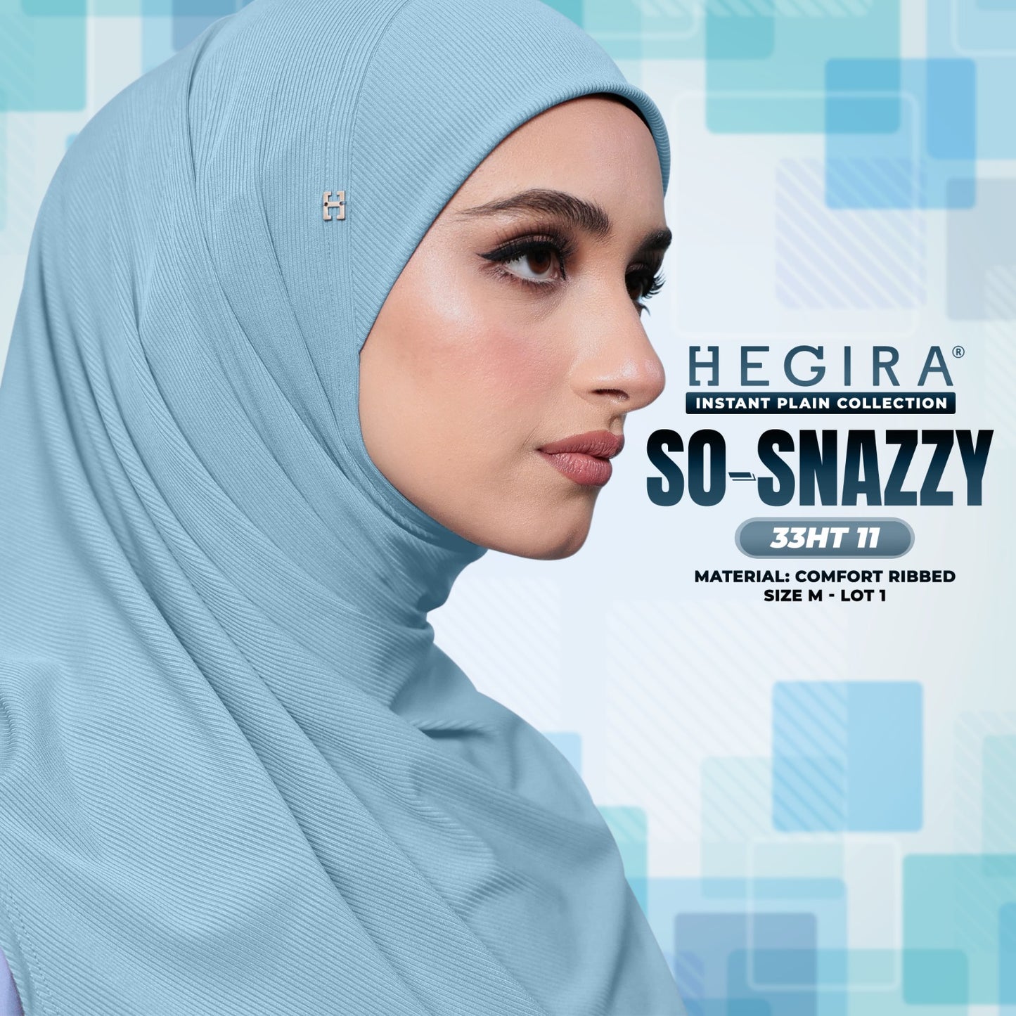 Hegira Hijab Inspired SO-SNAZZY Instant Collection (33HT)