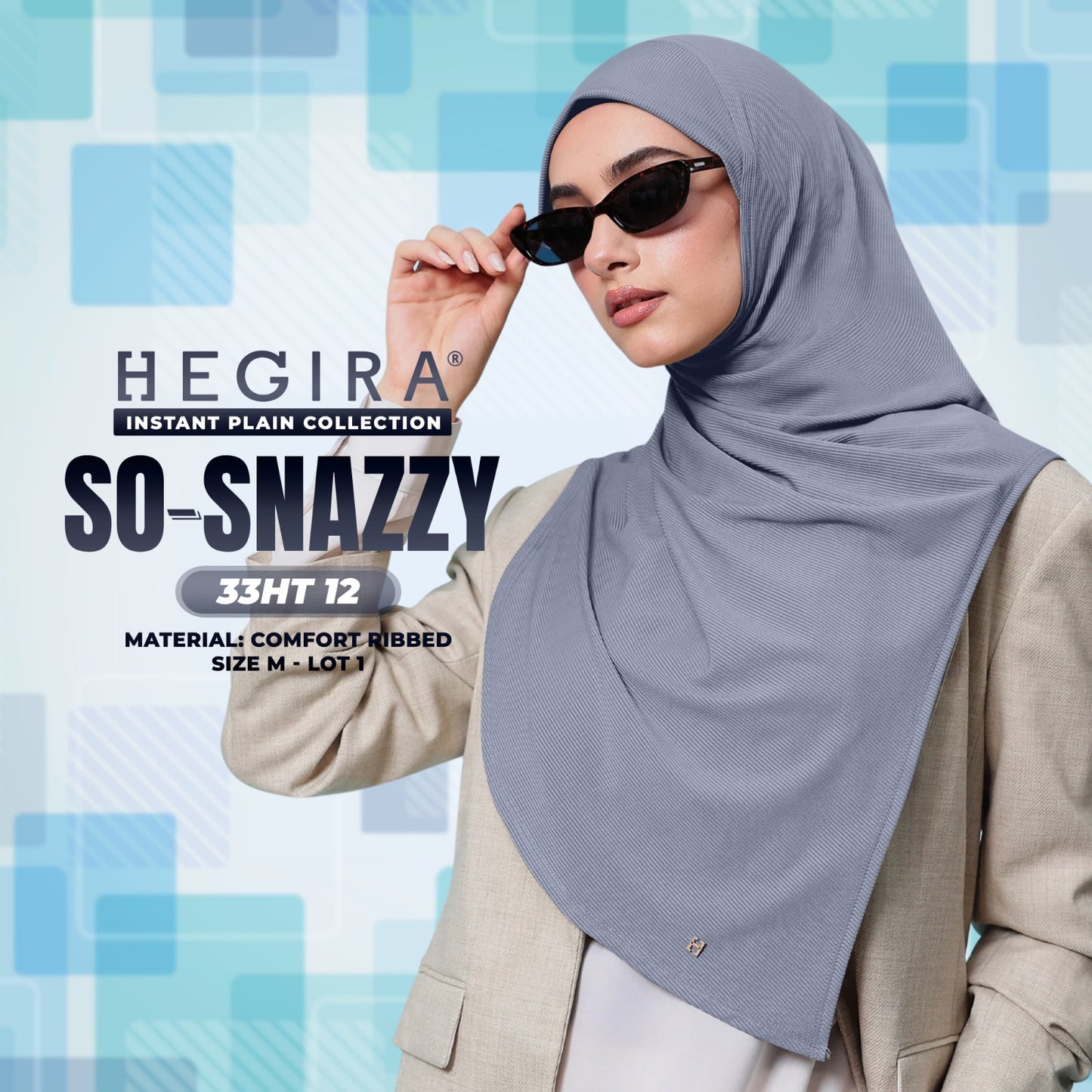 Hegira Hijab Inspired SO-SNAZZY Instant Collection (33HT)