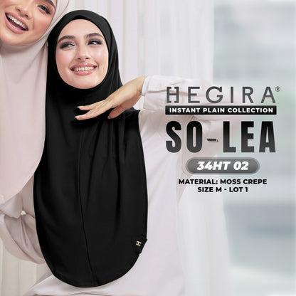 Hegira Hijab Inspired So-Lea Instant Plain Collection (34HT)