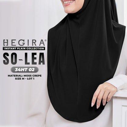 Hegira Hijab Inspired So-Lea Instant Plain Collection (34HT)