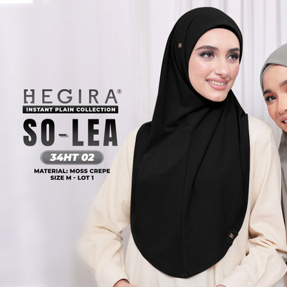 Hegira Hijab Inspired So-Lea Instant Plain Collection (34HT)