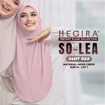 Hegira Hijab Inspired So-Lea Instant Plain Collection (34HT)