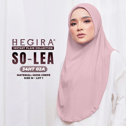 Hegira Hijab Inspired So-Lea Instant Plain Collection (34HT)