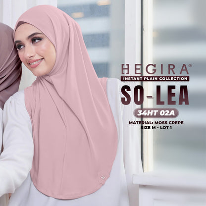 Hegira Hijab Inspired So-Lea Instant Plain Collection (34HT)