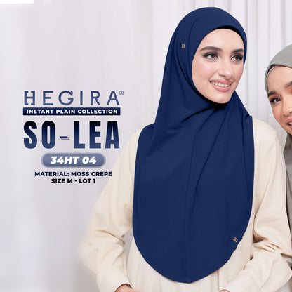 Hegira Hijab Inspired So-Lea Instant Plain Collection (34HT)