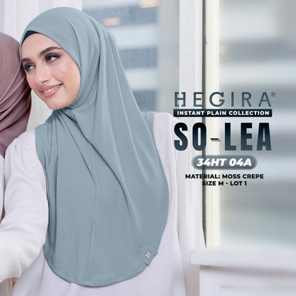 Hegira Hijab Inspired So-Lea Instant Plain Collection (34HT)