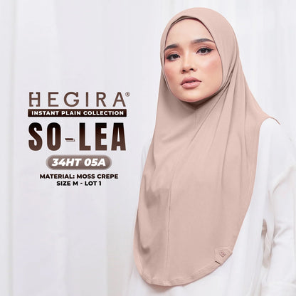 Hegira Hijab Inspired So-Lea Instant Plain Collection (34HT)