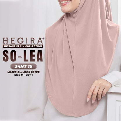 Hegira Hijab Inspired So-Lea Instant Plain Collection (34HT)