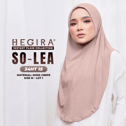 Hegira Hijab Inspired So-Lea Instant Plain Collection (34HT)