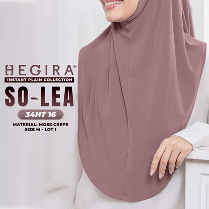 Hegira Hijab Inspired So-Lea Instant Plain Collection (34HT)