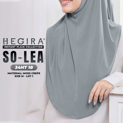 Hegira Hijab Inspired So-Lea Instant Plain Collection (34HT)