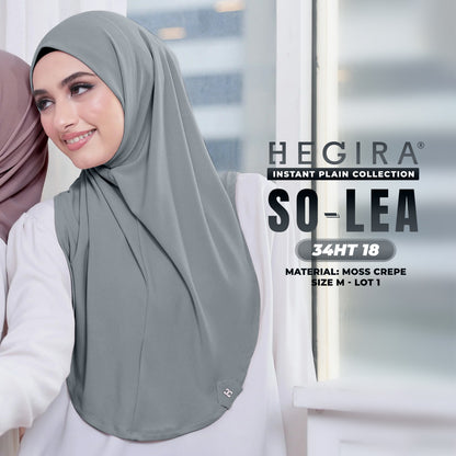 Hegira Hijab Inspired So-Lea Instant Plain Collection (34HT)