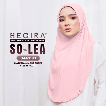 Hegira Hijab Inspired So-Lea Instant Plain Collection (34HT)