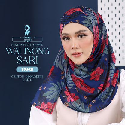 Hyat Hijab Inspired Walinong Sari & Tun Teja Instant Shawl Collection With Box (17-18HS)