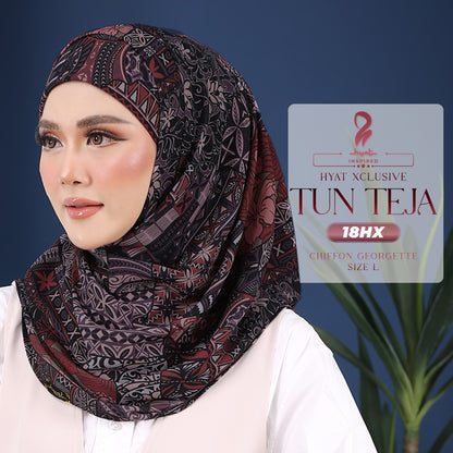 Hyat Hijab Inspired Walinong Sari & Tun Teja Xclusive Collection With Box (17-18HX)