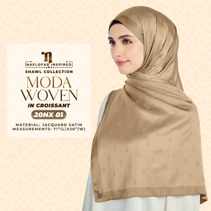 Naelofar Inspired Moda Woven Shawl Printed SQ Collection (20NX)