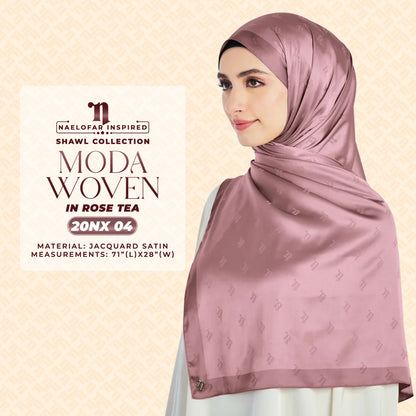 Naelofar Inspired Moda Woven Shawl Printed SQ Collection (20NX)