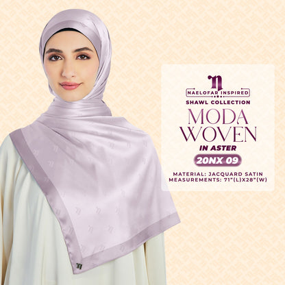 Naelofar Inspired Moda Woven Shawl Printed SQ Collection (20NX)