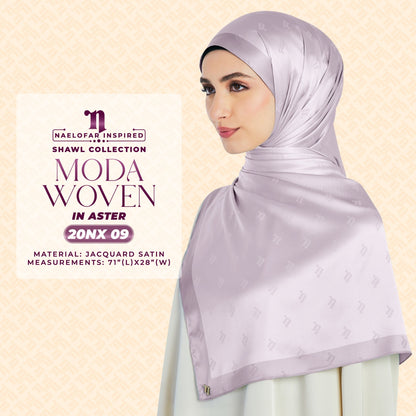 Naelofar Inspired Moda Woven Shawl Printed SQ Collection (20NX)