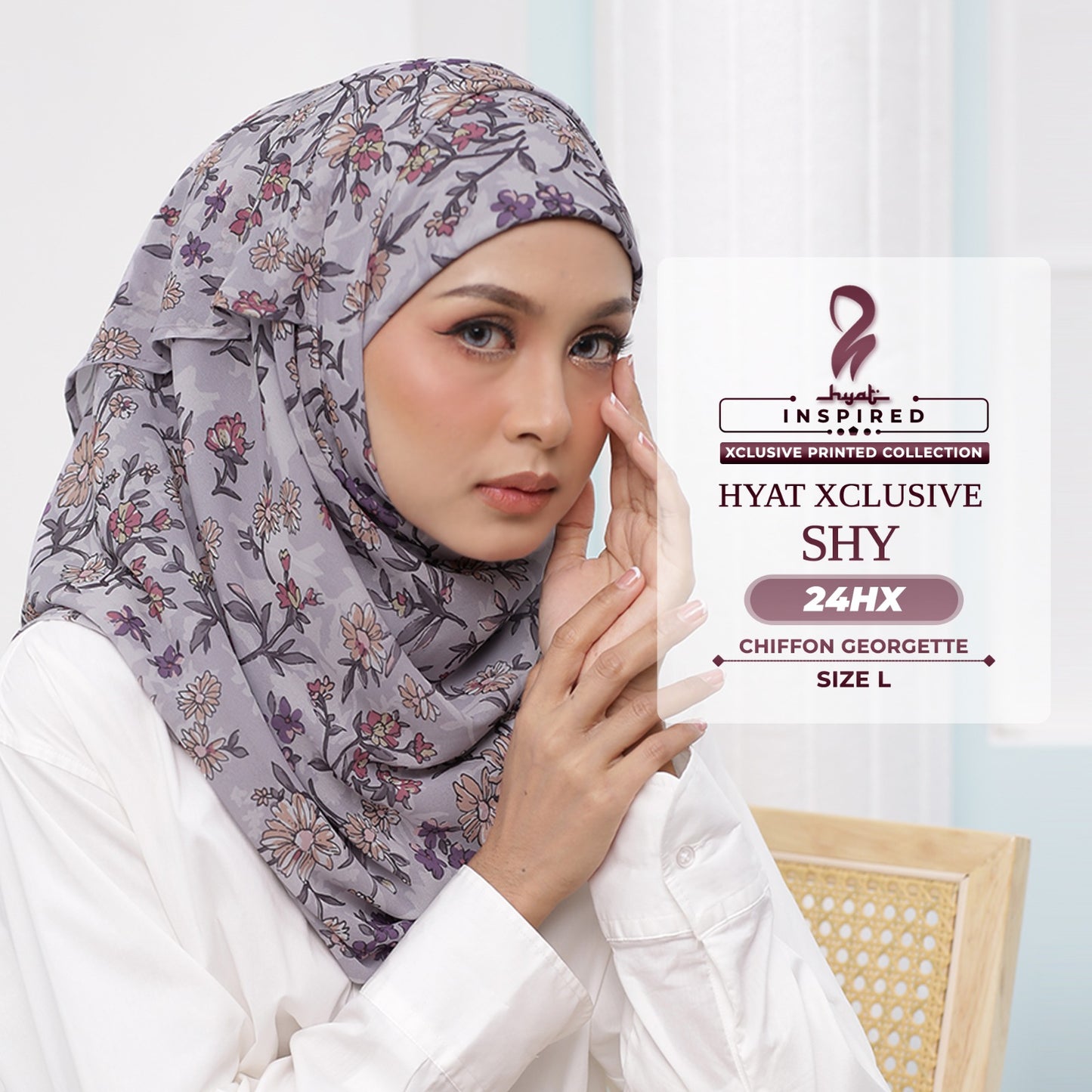 Hyat Hijab Inspired Shy, Modest, Elegant & Cutesy Xclusive Collection