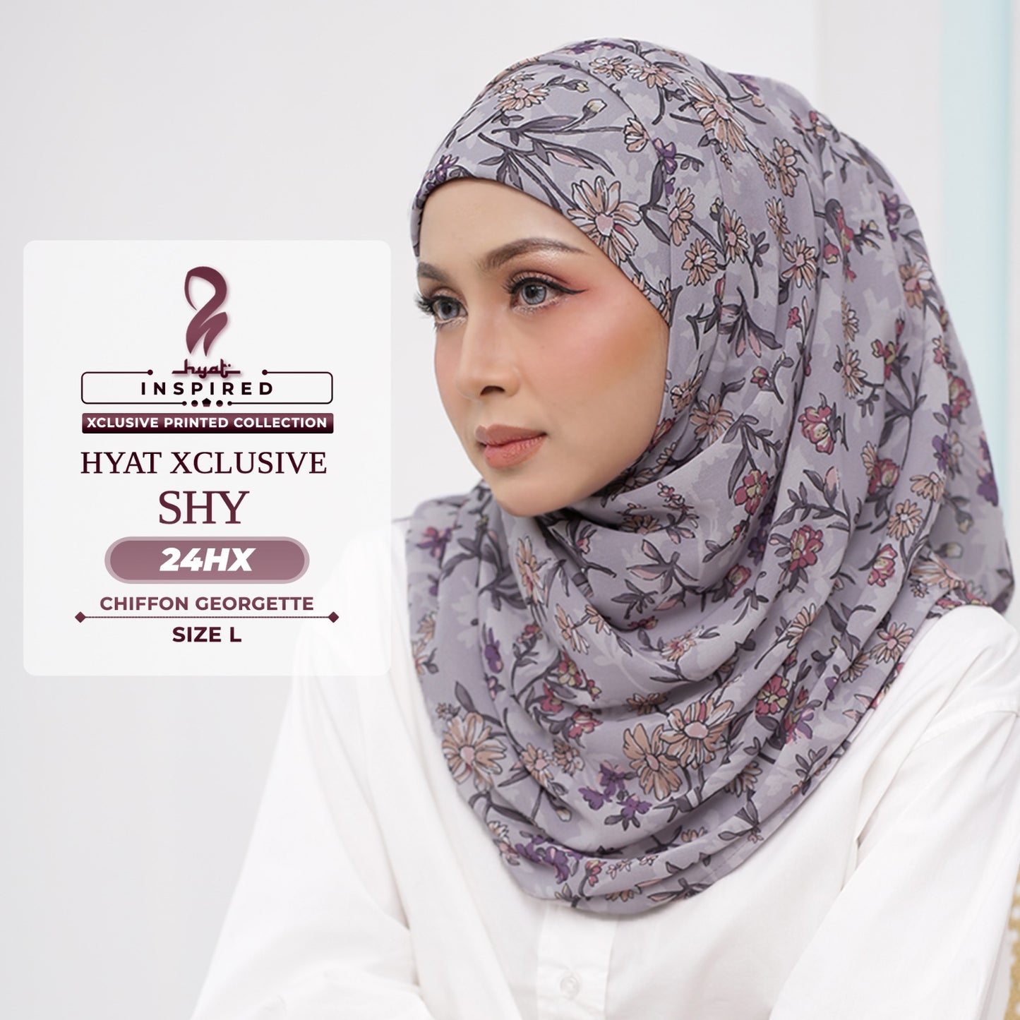 Hyat Hijab Inspired Shy, Modest, Elegant & Cutesy Xclusive Collection