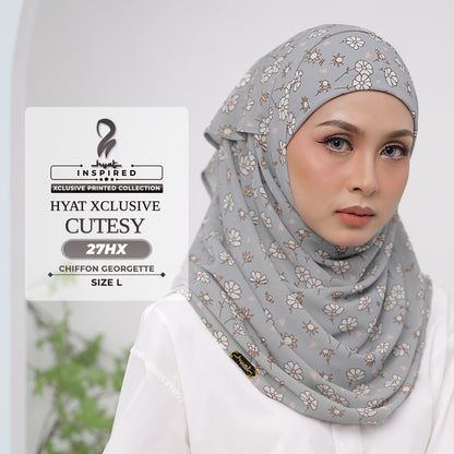 Hyat Hijab Inspired Shy, Modest, Elegant & Cutesy Xclusive Collection