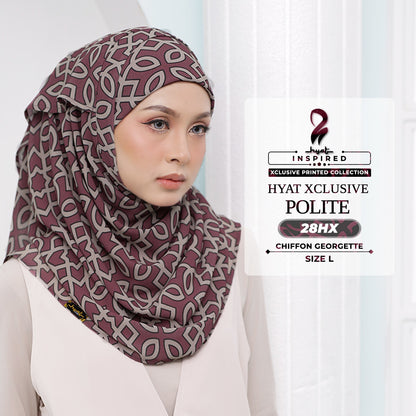 Hyat Hijab Inspired Shy, Modest, Elegant & Cutesy Xclusive Collection