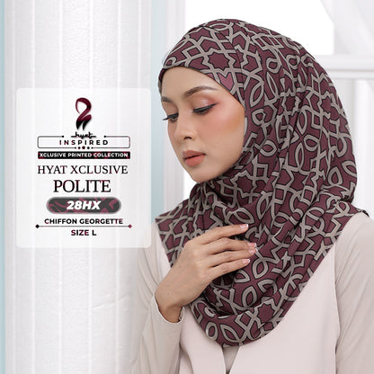 Hyat Hijab Inspired Shy, Modest, Elegant & Cutesy Xclusive Collection