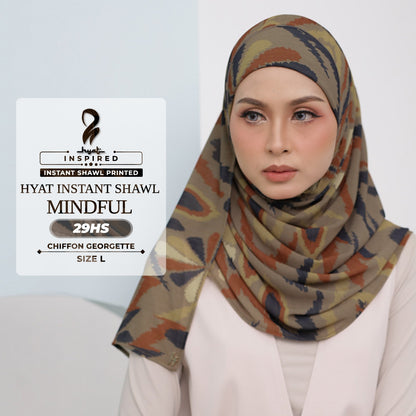 Hyat Hijab Inspired Shy, Modest, Elegant & Cutesy Instant Shawl Collection