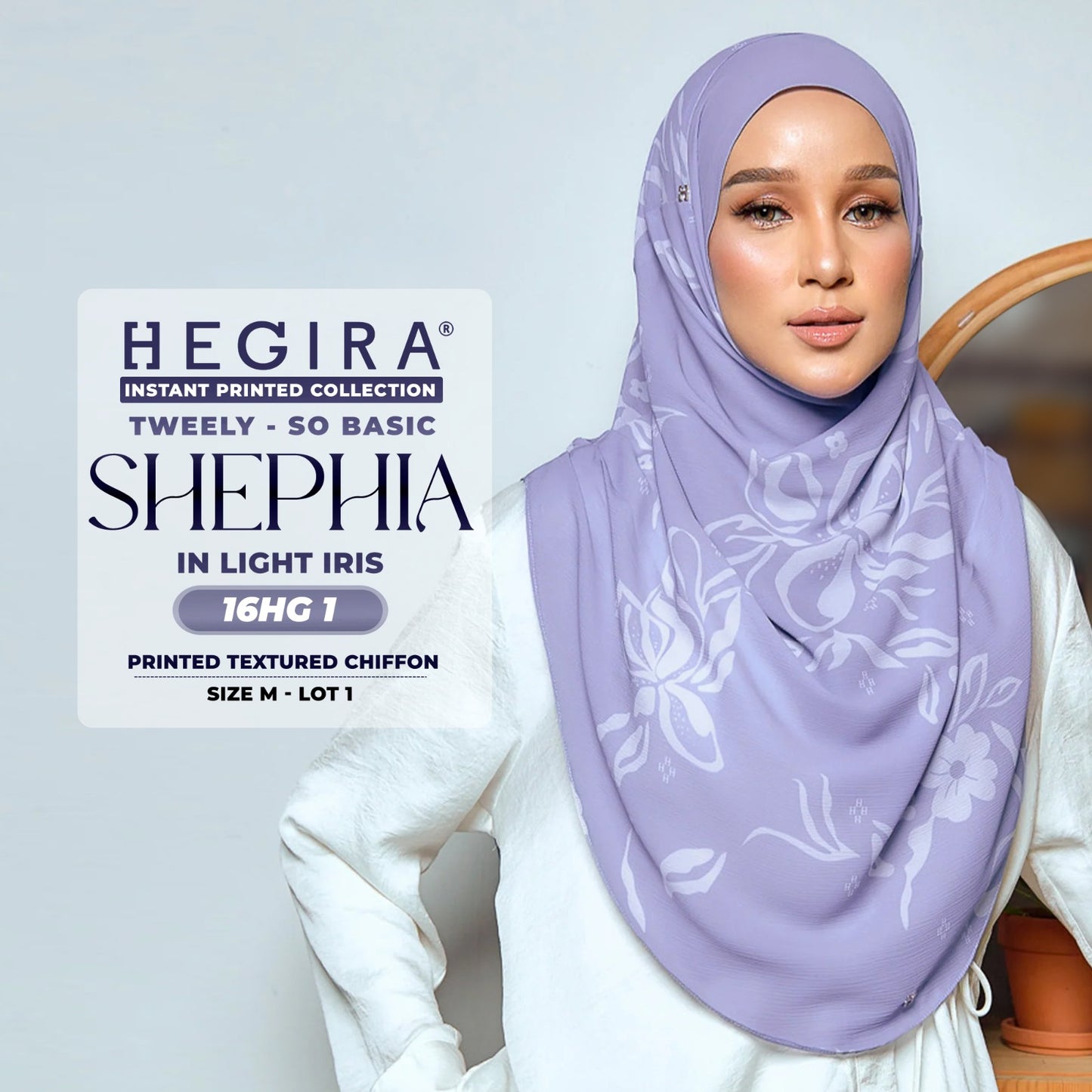 Hegira Hijab Inspired Tweely So Basic Shephia Instant Collection