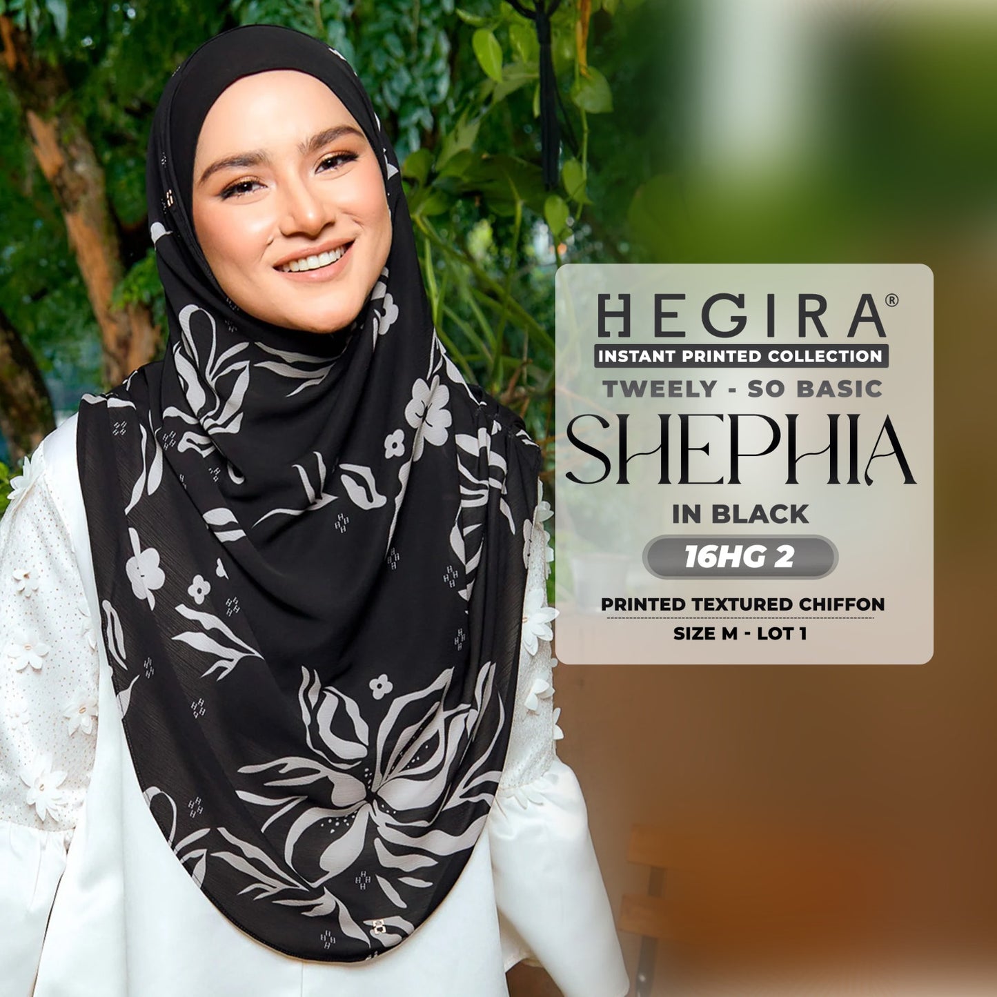 Hegira Hijab Inspired Tweely So Basic Shephia Instant Collection