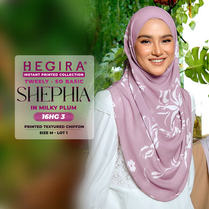 Hegira Hijab Inspired Tweely So Basic Shephia Instant Collection