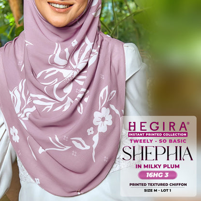 Hegira Hijab Inspired Tweely So Basic Shephia Instant Collection