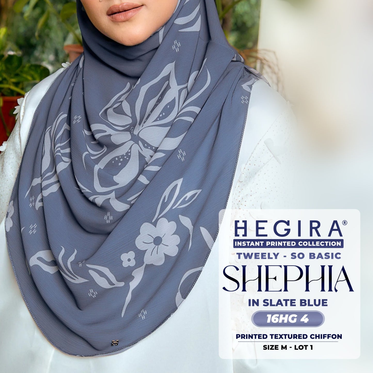 Hegira Hijab Inspired Tweely So Basic Shephia Instant Collection