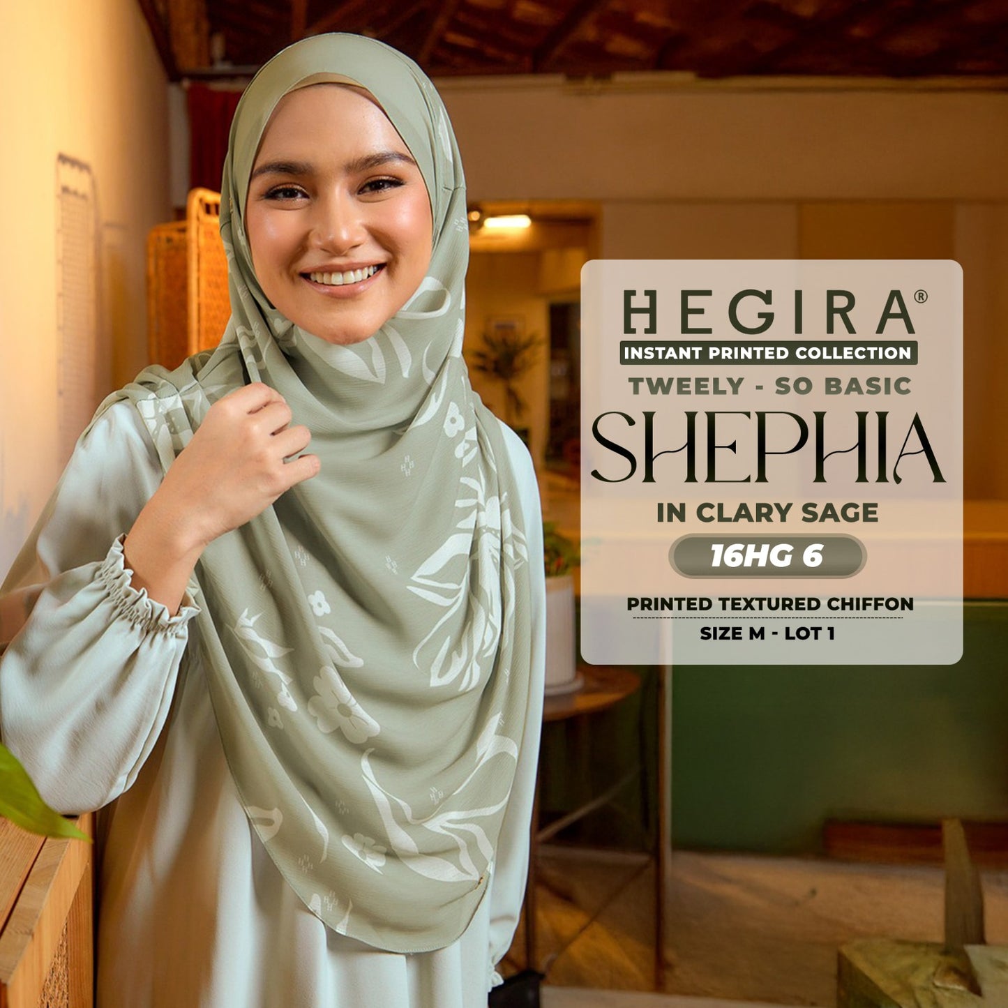 Hegira Hijab Inspired Tweely So Basic Shephia Instant Collection