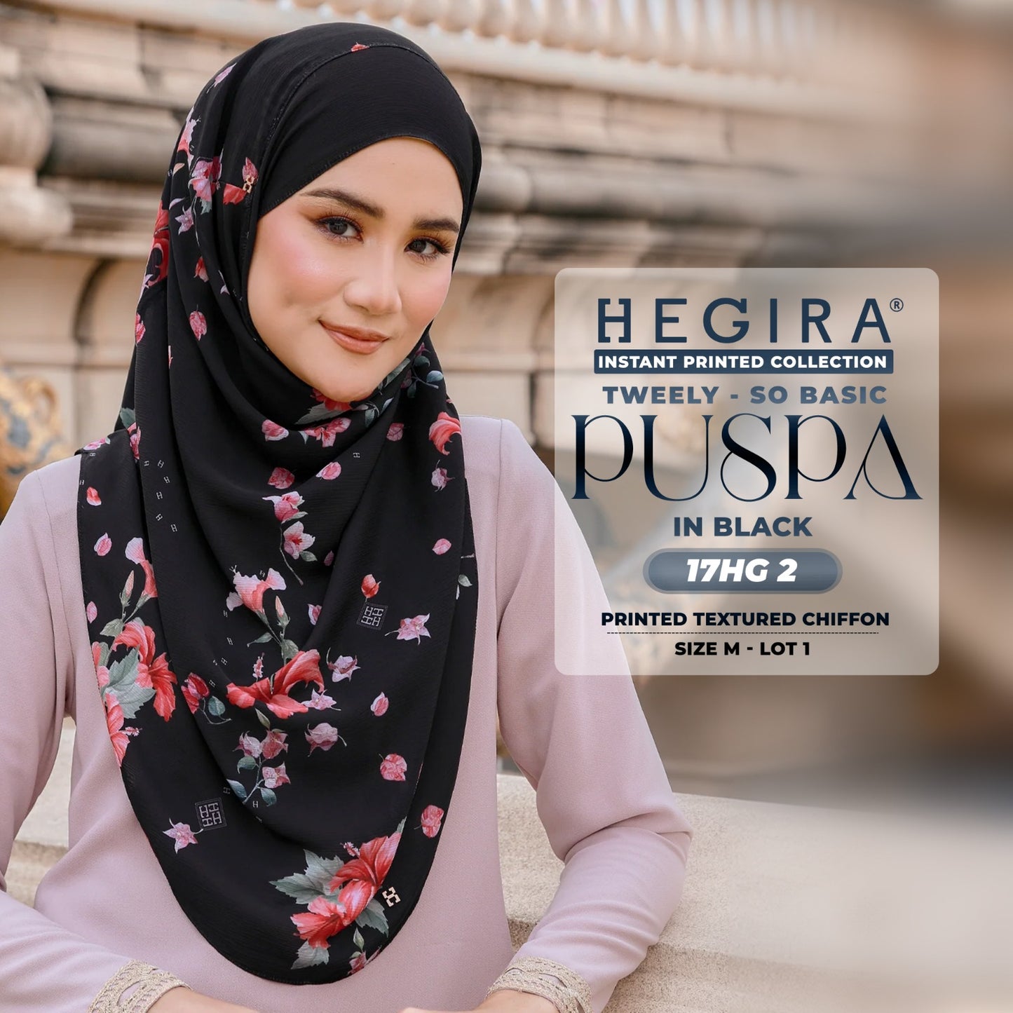 Hegira Hijab Inspired Tweely So Basic Puspa Instant Collection