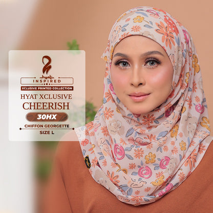 Hyat Hijab Inspired Cheerish, Lavish, Serene, Patal Patch & Dream Xclusive Collection With Box (30HX-34HX)