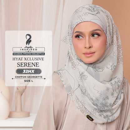 Hyat Hijab Inspired Cheerish, Lavish, Serene, Patal Patch & Dream Xclusive Collection With Box (30HX-34HX)