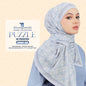 Naelofar Inspired Puzzle Printed SQ Collection (21NX)