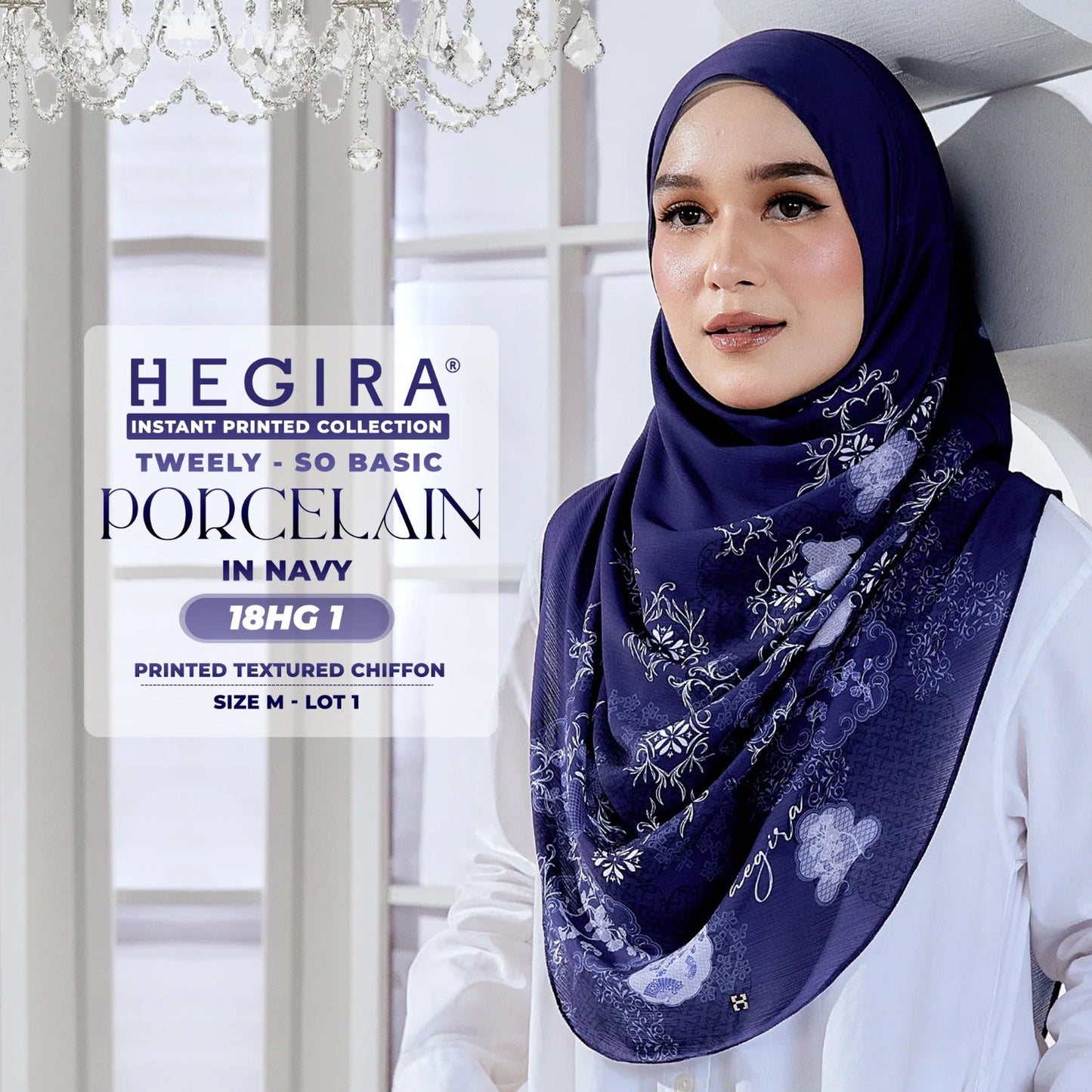 Hegira Hijab Inspired TWEELY-SO PORCELAIN Instant Collection (18HG)