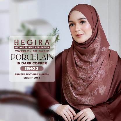 Hegira Hijab Inspired TWEELY-SO PORCELAIN Instant Collection (18HG)