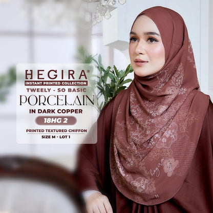 Hegira Hijab Inspired TWEELY-SO PORCELAIN Instant Collection (18HG)