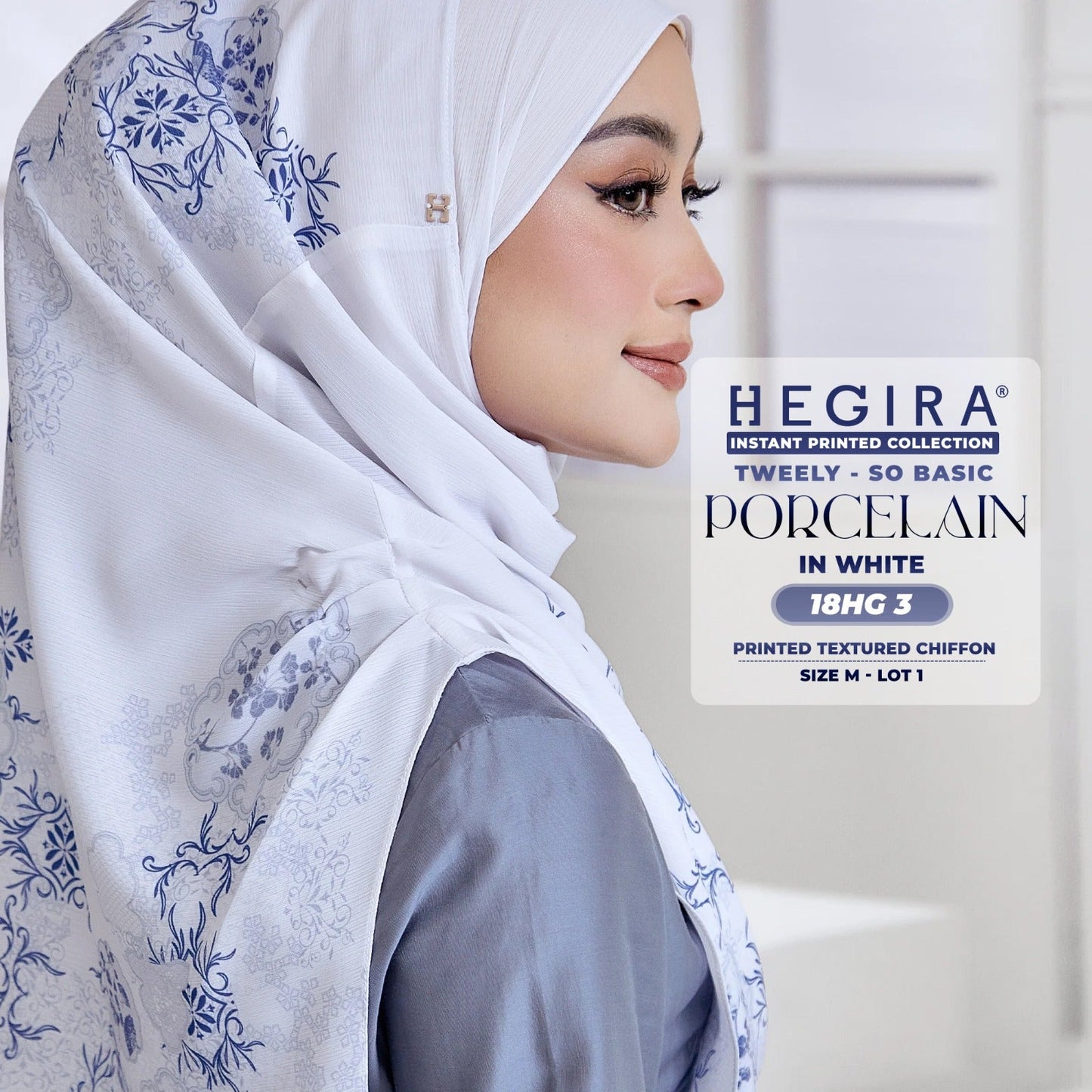 Hegira Hijab Inspired TWEELY-SO PORCELAIN Instant Collection (18HG)