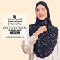 Naelofar Hijab Inspired Easyon Wildflower Rosen 1.0 Collection (1M) Sarung Crepe