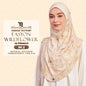 Naelofar Hijab Inspired Easyon Wildflower Rosen 1.0 Collection (1M) Sarung Crepe