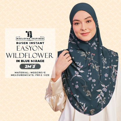 Naelofar Hijab Inspired Easyon Wildflower Rosen 2.0 Collection (2M)