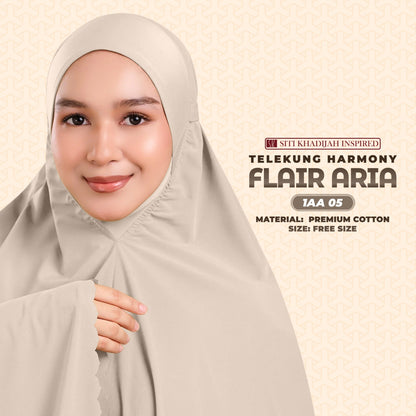 Telekung Siti Khadijah Inspired Harmoni Flair Aria Collection-Free Woven Bag (1AA)