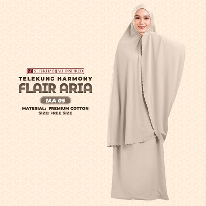 Telekung Siti Khadijah Inspired Harmoni Flair Aria Collection-Free Woven Bag (1AA)