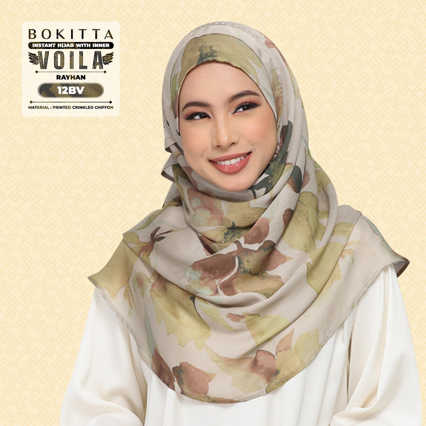 Bokitta Inspired Rayhan Collection - Free Box (12BB-12BV-12LE)